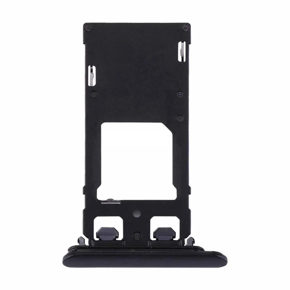 For Sony Xperia XZs OEM Dual SIM Card Tray Holder Replacement Part (Without Logo) - Black - 3