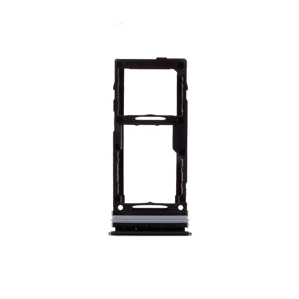 For Samsung Galaxy A52 4G A525 / A72 4G A725 OEM Dual SIM Card Tray Holder Replacement (without Logo) - Black - 4