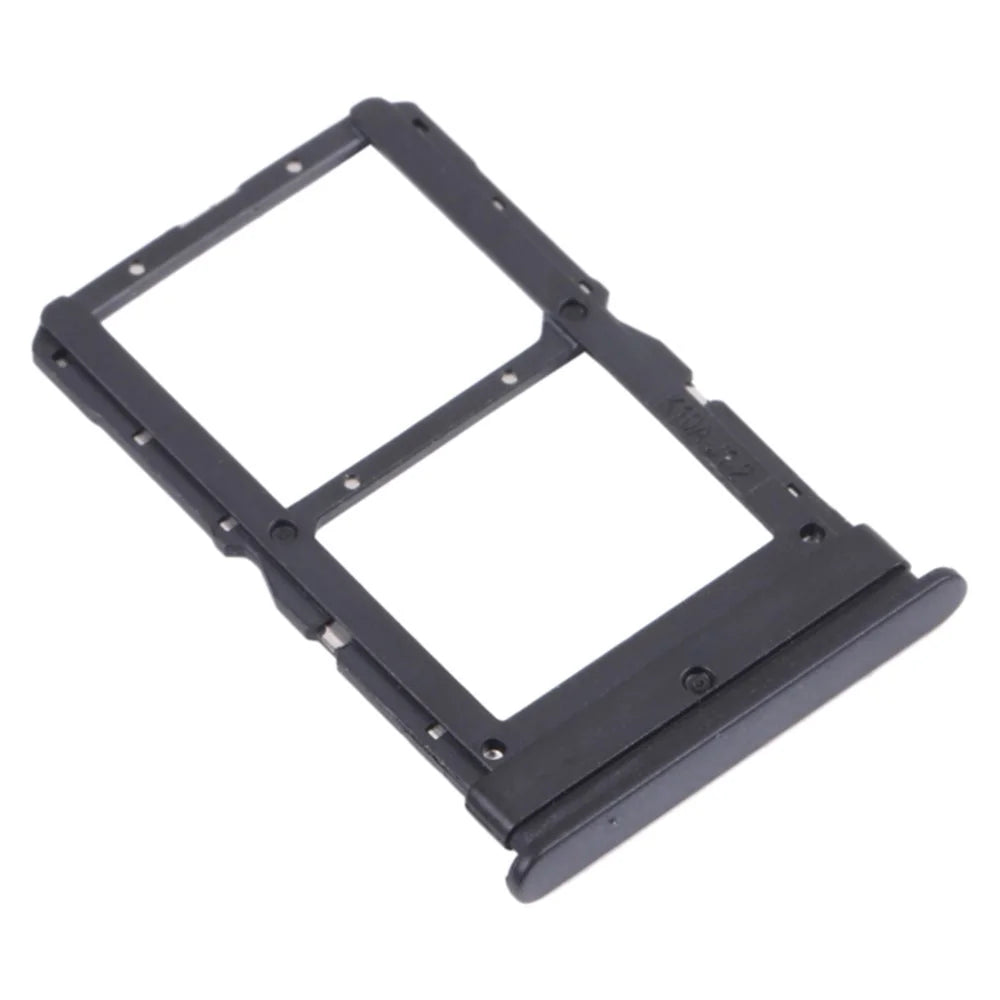 For Xiaomi Redmi Note 10 Pro 5G/Poco X3 GT Dual SIM Card Tray Holder Replacement (without Logo) - Black - 2