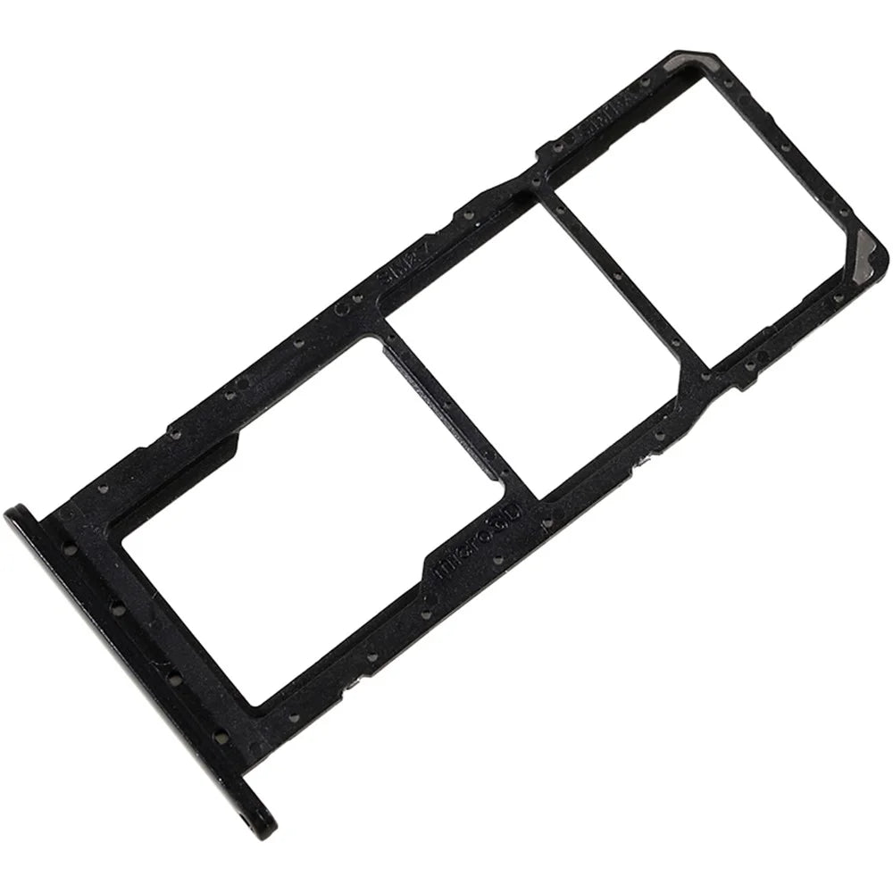 For Samsung Galaxy A04e 4G A042 OEM SIM+SD Card Tray Holder Replacement Part (without Logo) - Black - 4