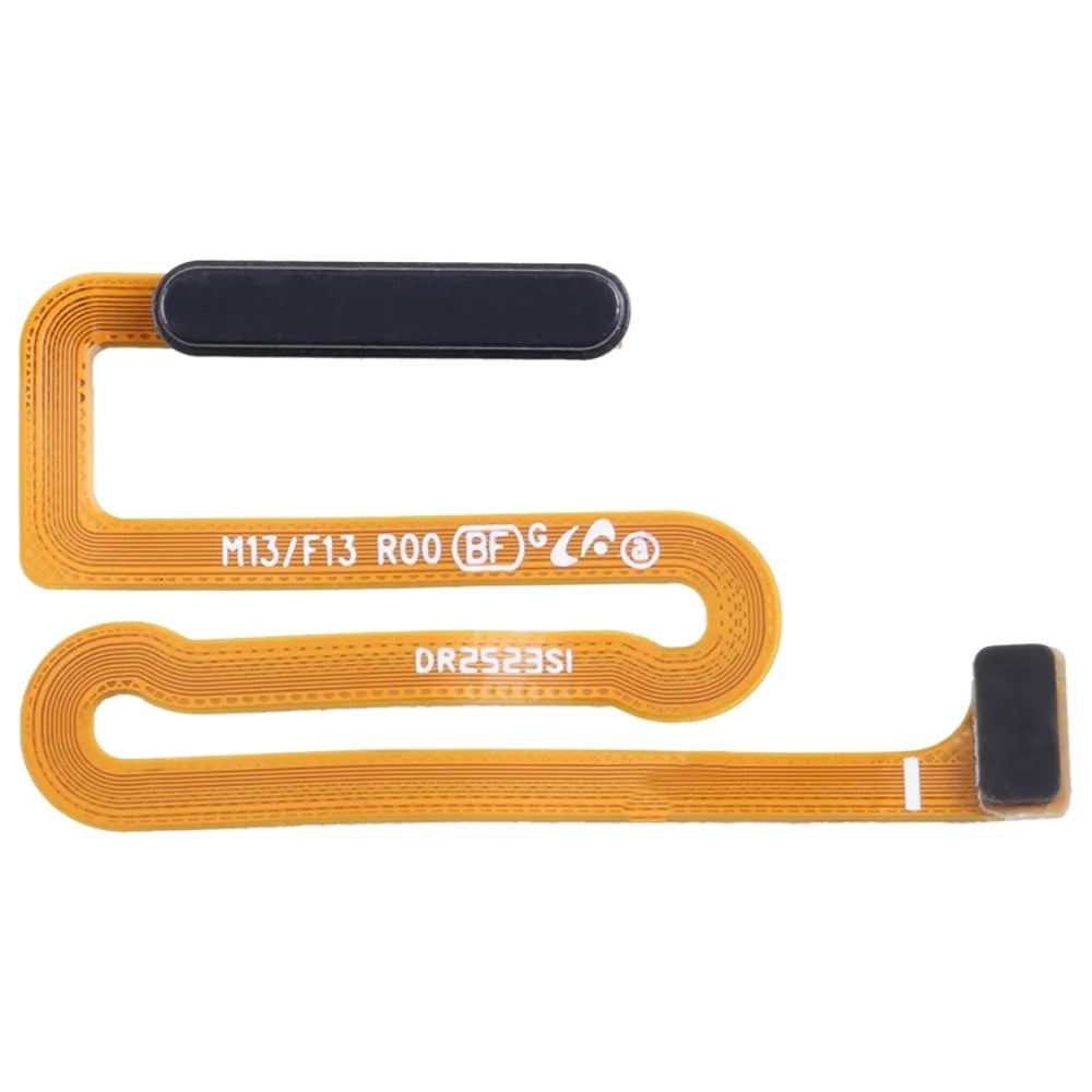 For Samsung Galaxy M13 4G M135 / M13 5G M136 OEM Fingerprint Identification Flex Cable Power On / Off Cable (Without Logo) - Black - 1