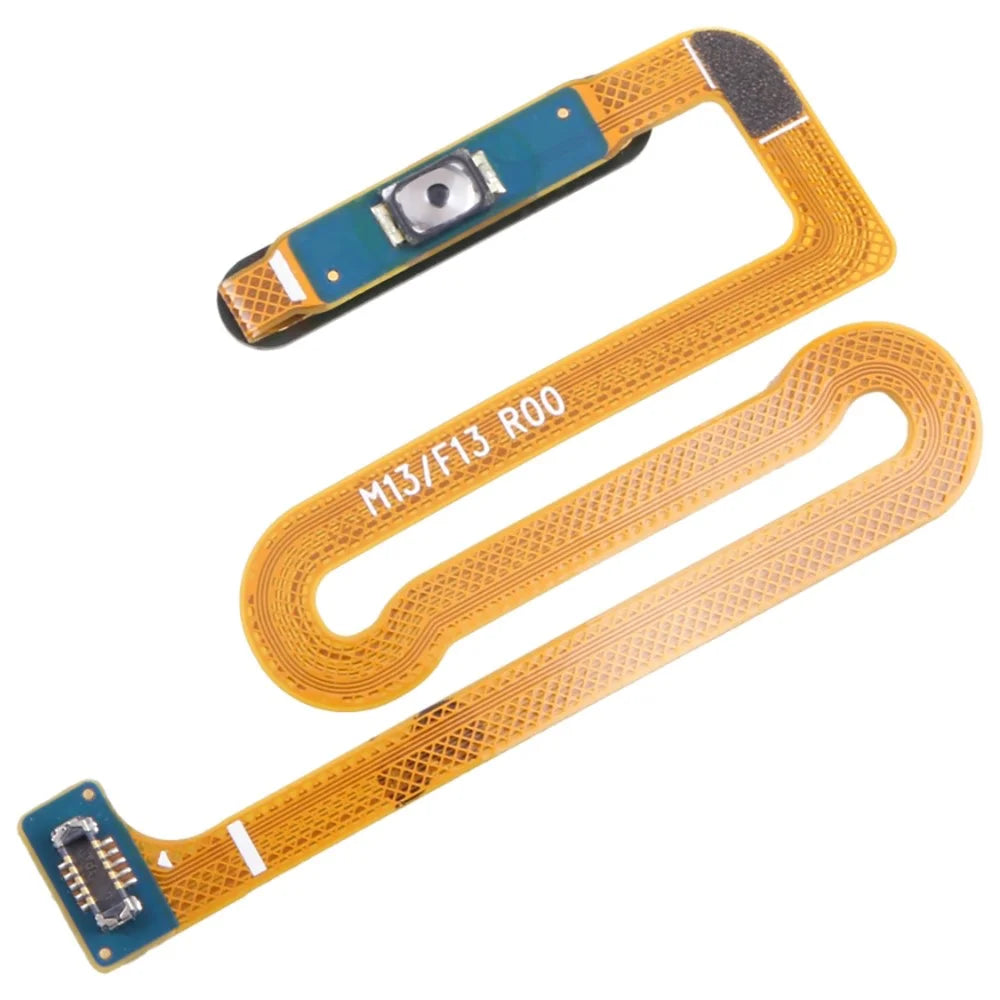 For Samsung Galaxy M13 4G M135 / M13 5G M136 OEM Fingerprint Identification Flex Cable Power On / Off Cable (Without Logo) - Black - 3