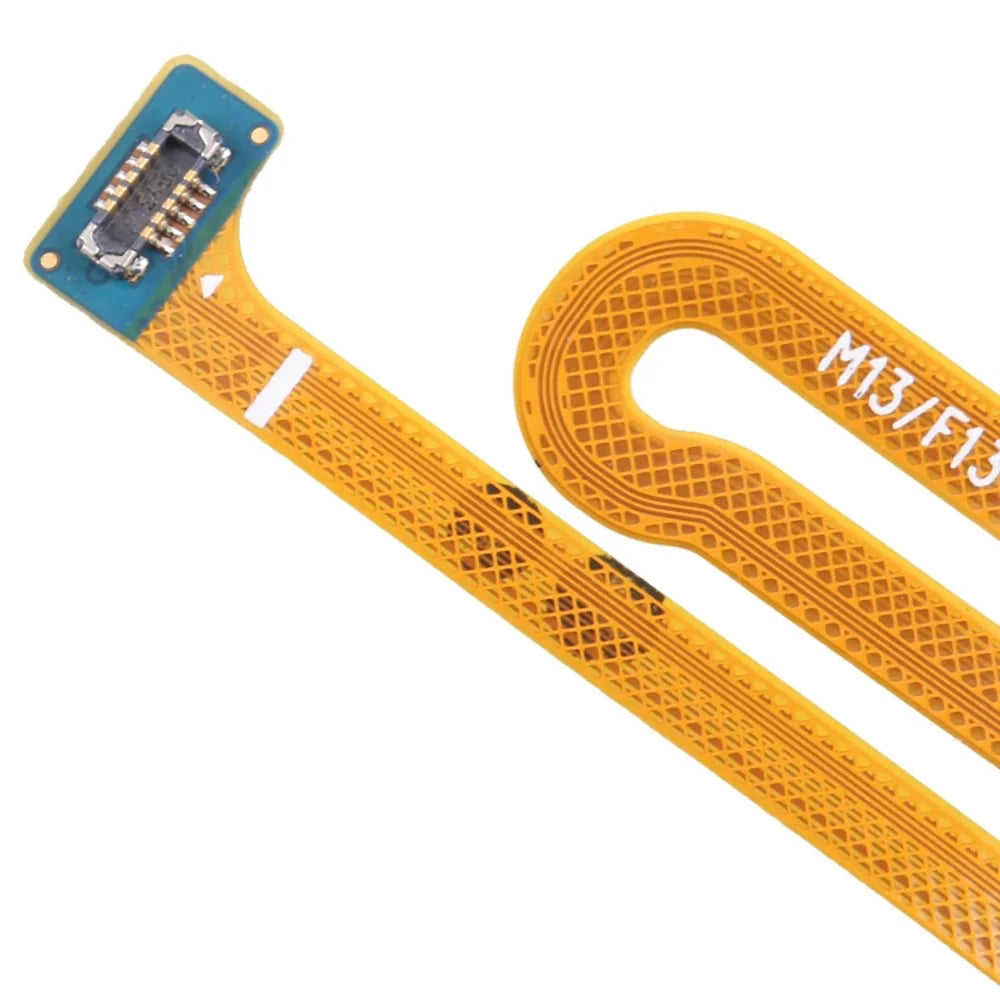 For Samsung Galaxy M13 4G M135 / M13 5G M136 OEM Fingerprint Identification Flex Cable Power On / Off Cable (Without Logo) - Black - 4