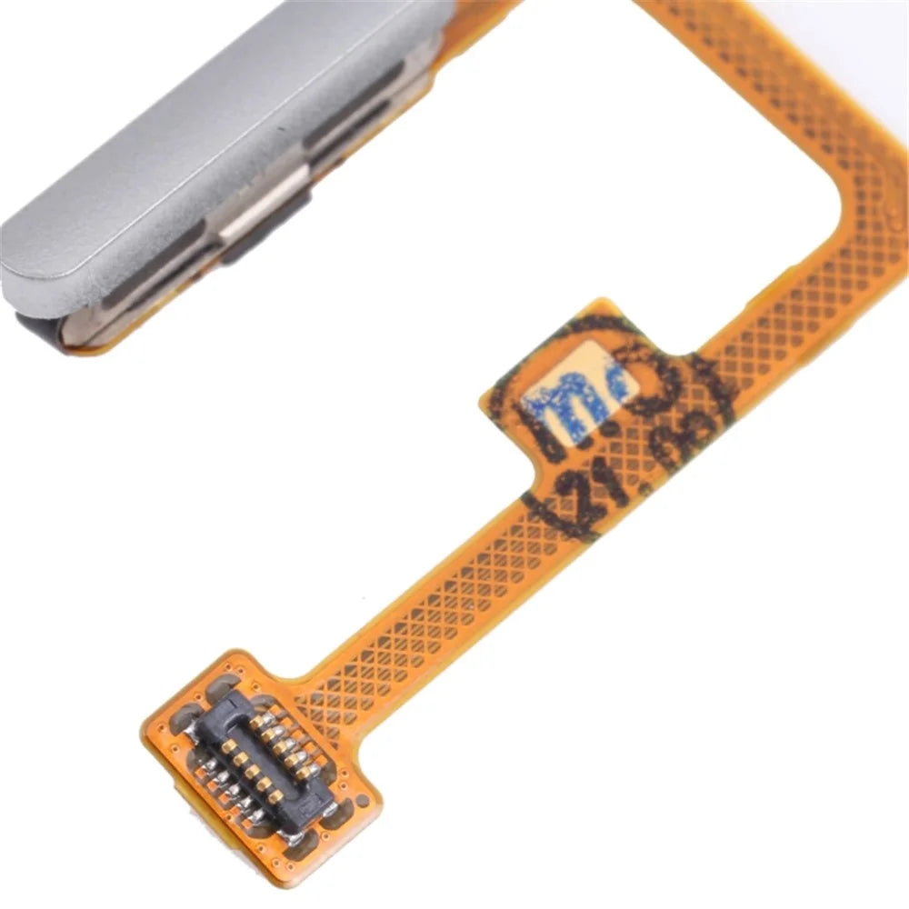 OEM Home Key Fingerprint Button Flexible Cable Replacement Part (without Logo) for Xiaomi Mi 11 Lite 4G M2101K9G / 11 Lite 5G - White - 2