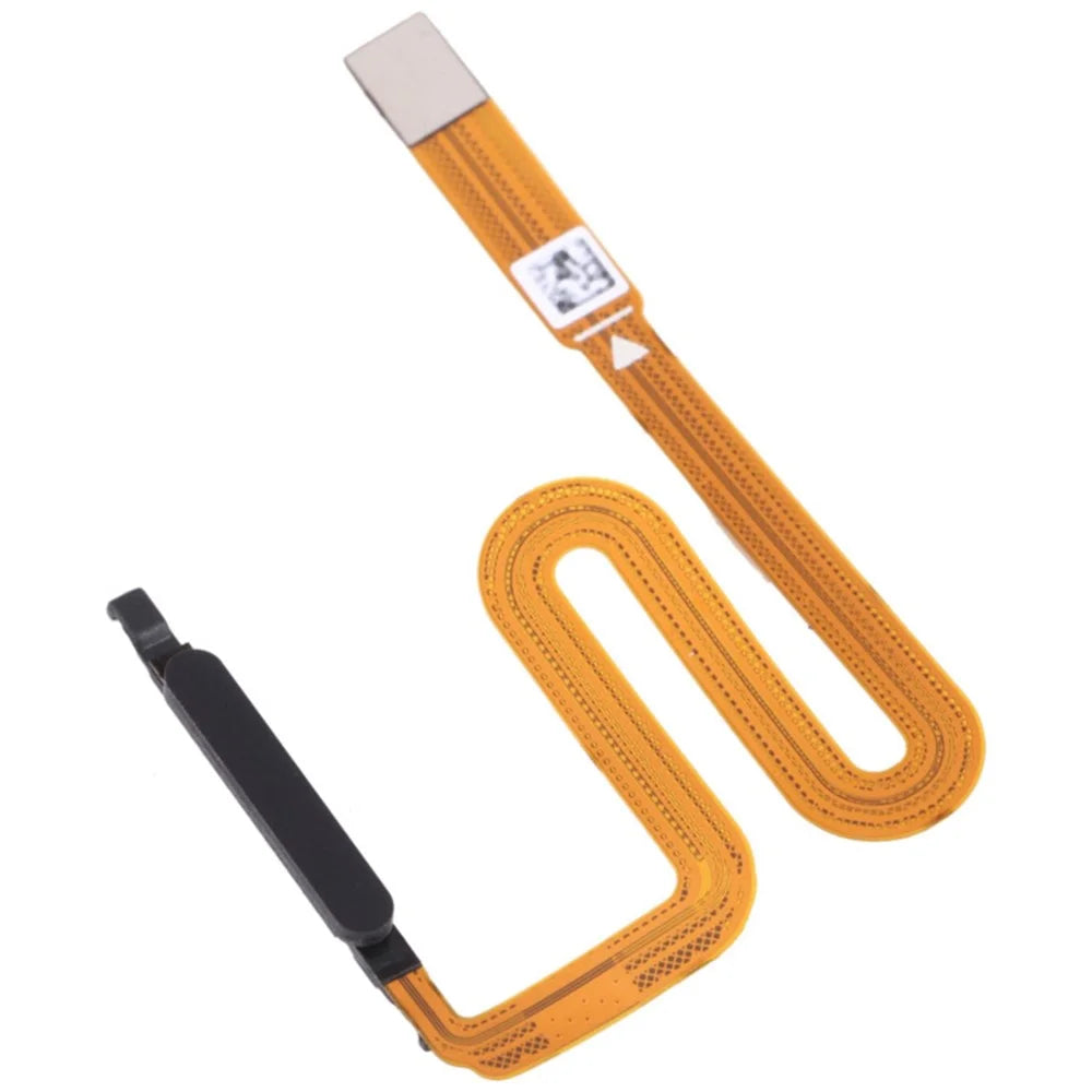 For Samsung Galaxy A03s (164.2mm) A037F OEM Home Key Fingerprint Button Flex Cable (without Logo) - Black - 2