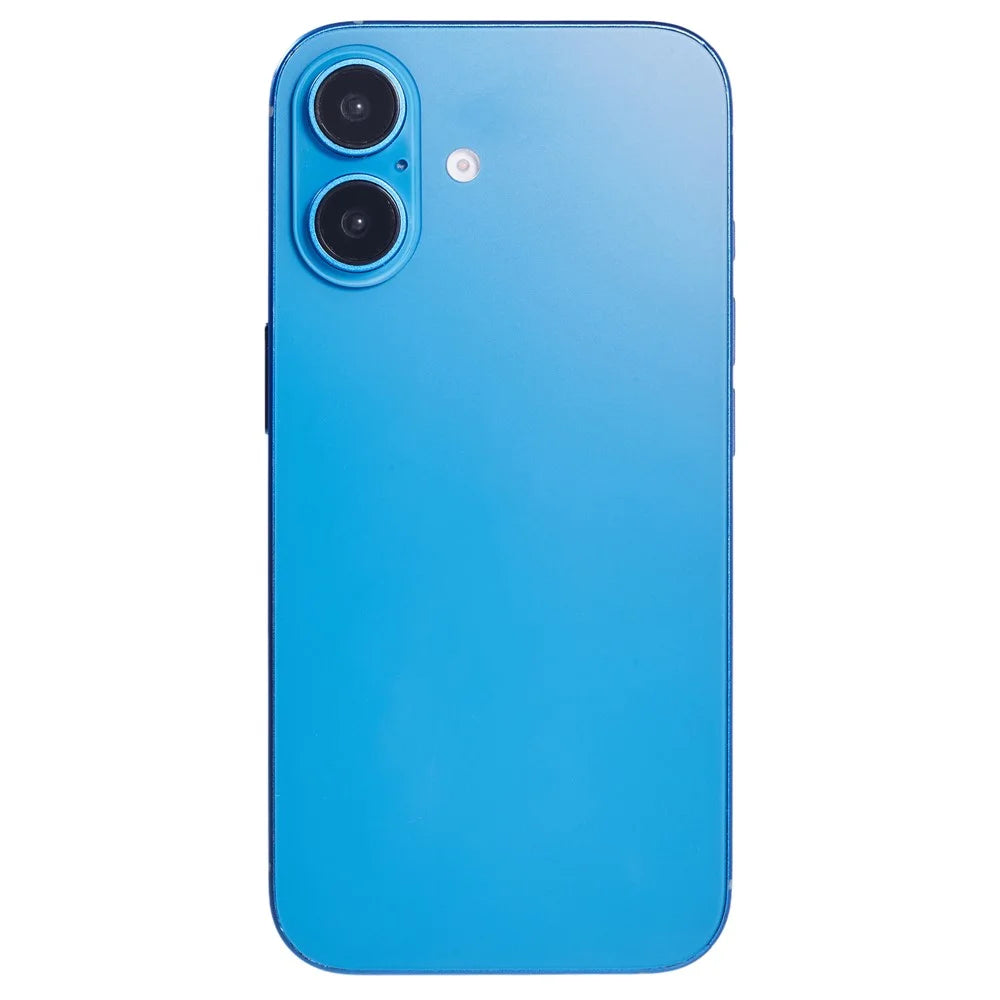For iPhone 16 Plus Fake Phone Model Black Screen Not Real Smartphone Display (Without Logo) - Blue - 2