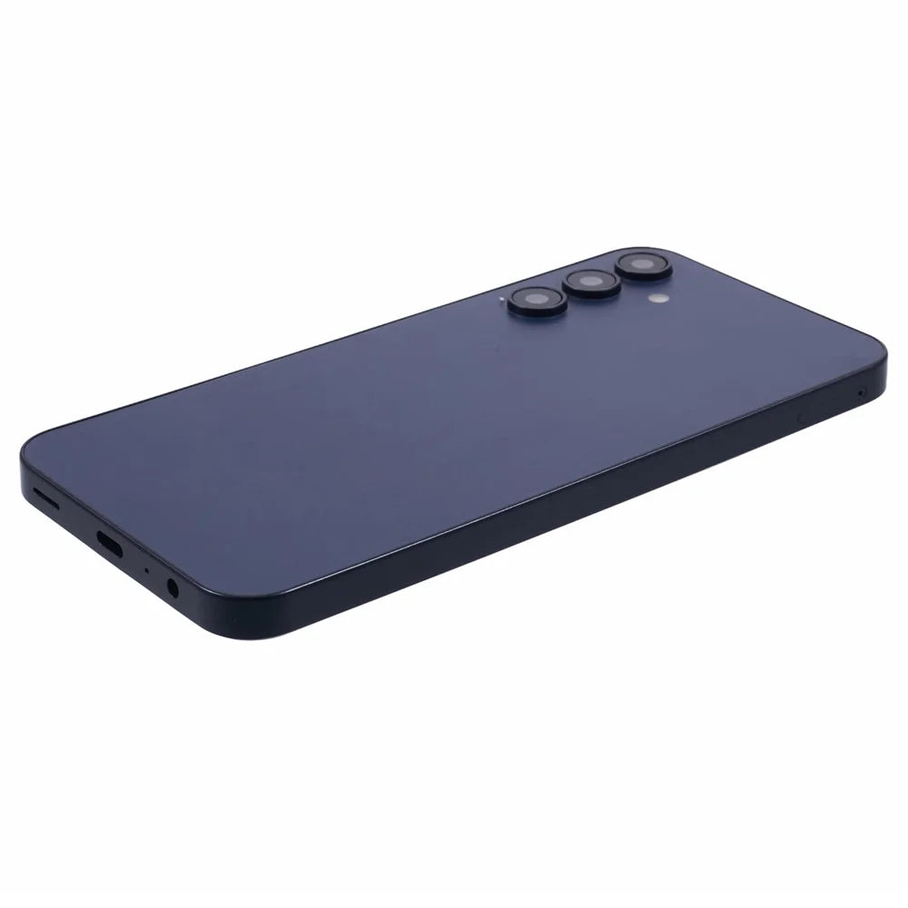 For Samsung Galaxy A15 5G Black Screen Fake Phone Model Not Real Smartphone Display (Without Logo) - Dark Blue - 4