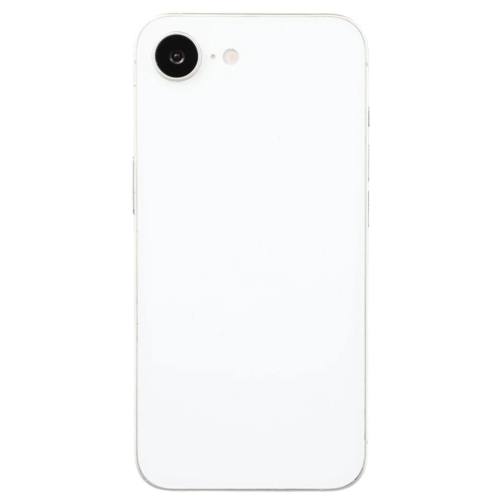 For iPhone 16e Black Screen Fake Phone Model Not Real Smartphone Display (Without Logo) - White - 4