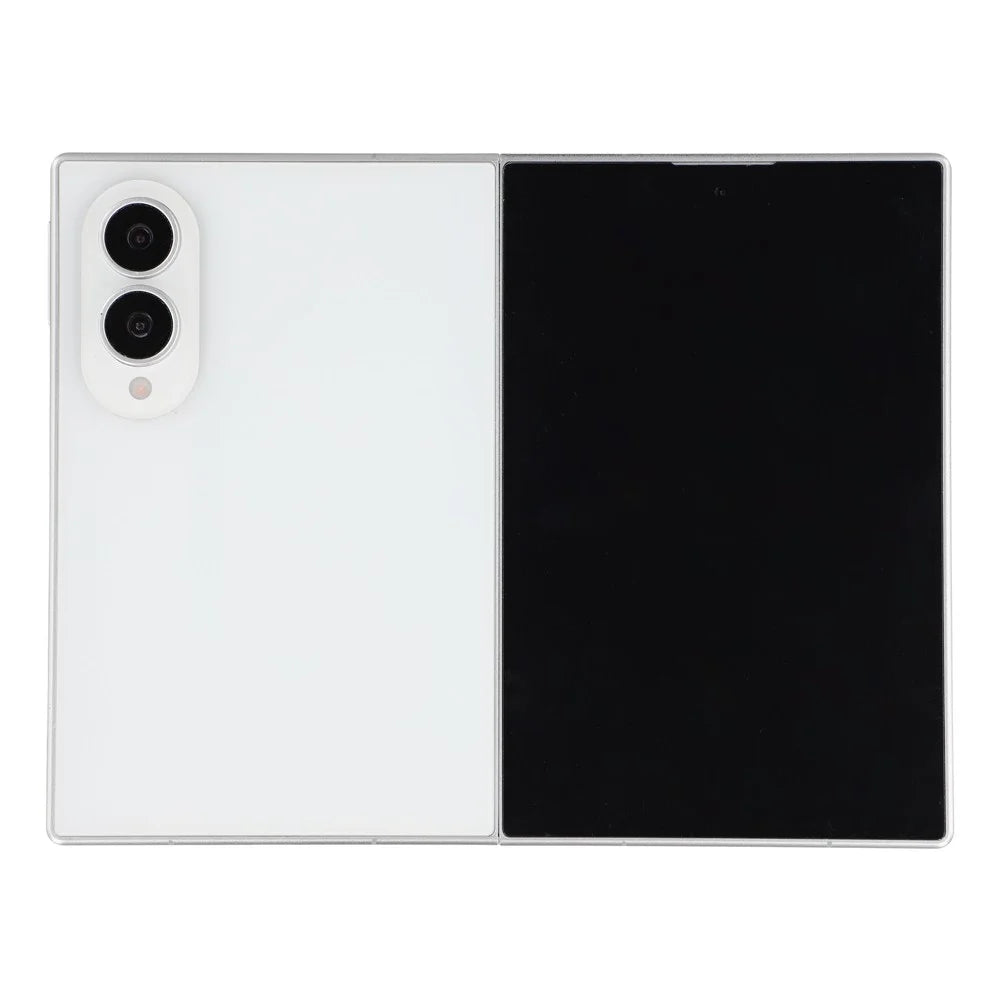 For Samsung Galaxy Z Fold8 Black Screen Fake Phone Model Not Real Smartphone Display (Without Logo) - White - 1