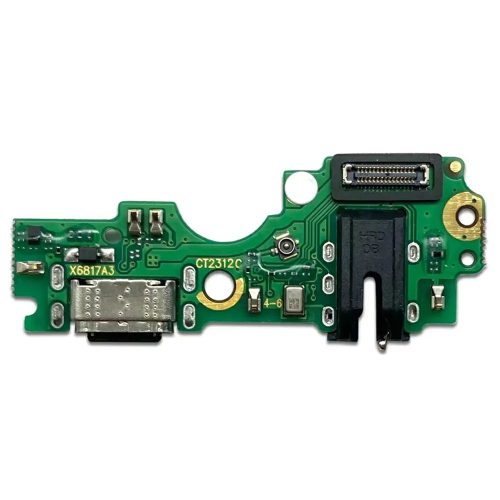 For Infinix Hot 12 4G X6817 Dock Connector Charging Port Flex Cable Repair Part (Without Logo) - 1