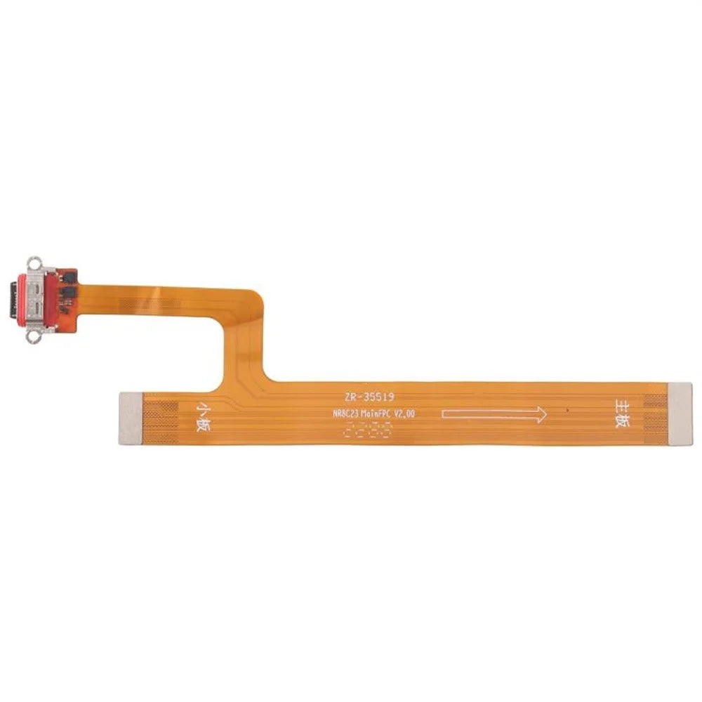 For Nokia XR21 Dock Connector Charging Port Flex Cable Repair Part (Without Logo) - 1