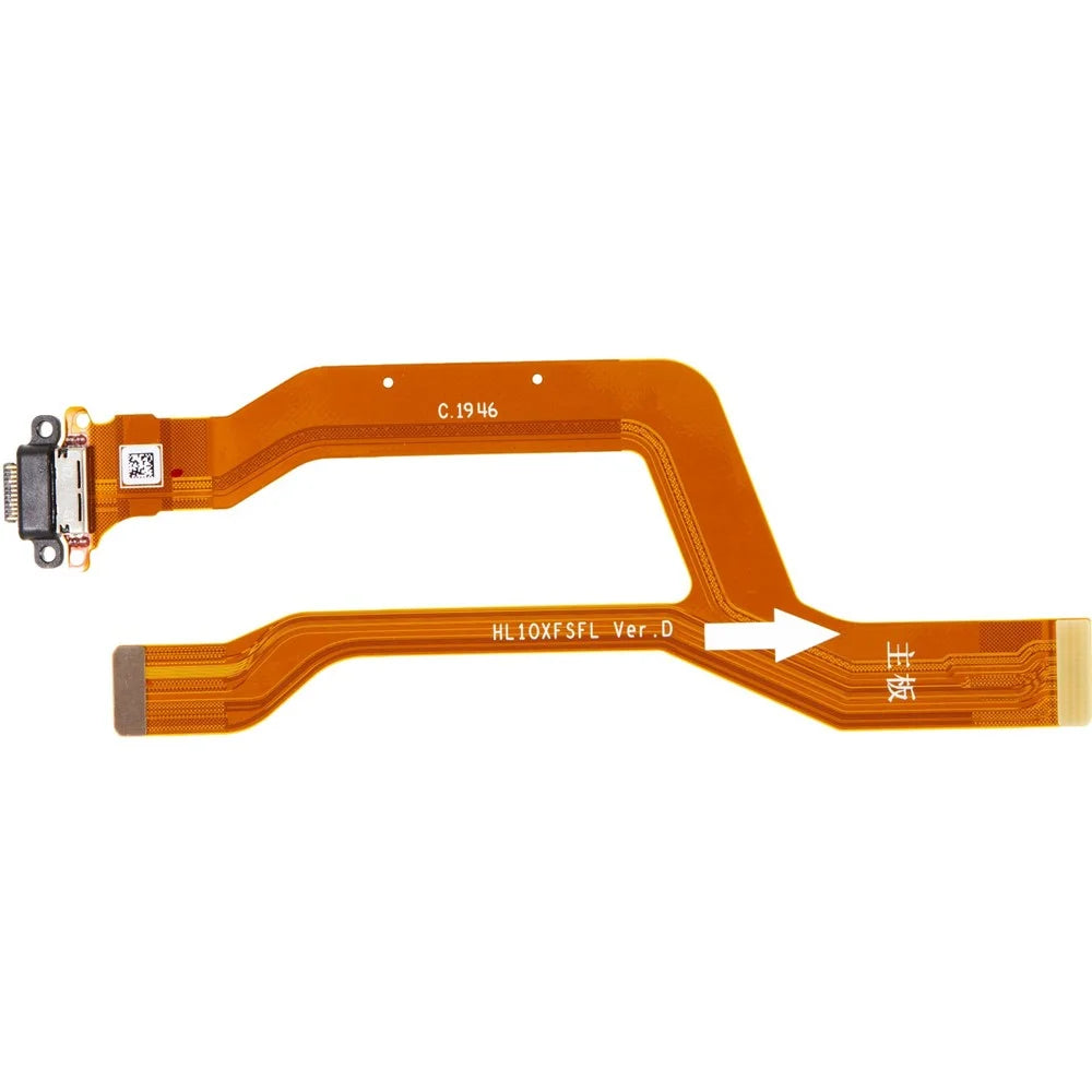 For Honor Play4 Pro Global Edition Charging Port Flex Cable Replacement Part (without Logo) - 1