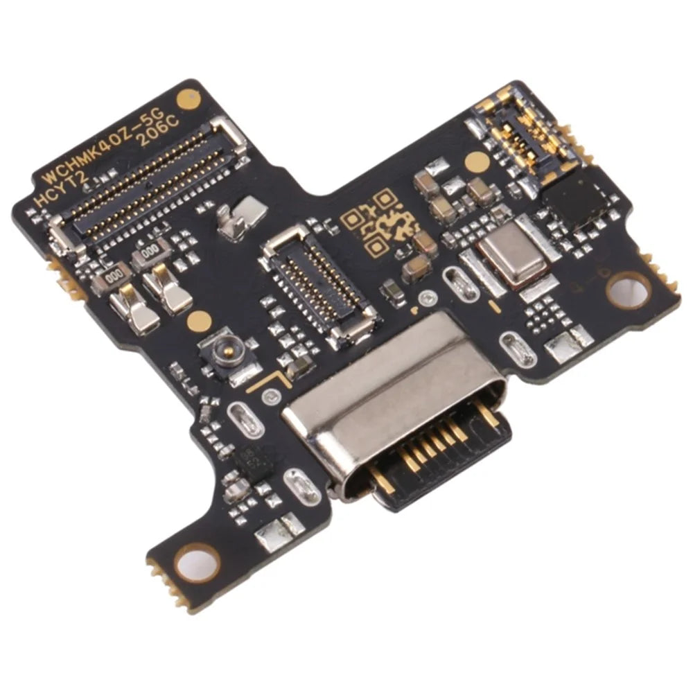 For Xiaomi Redmi K40 Gaming / F3 GT Assembly Charging Port Flex Cable with IC Replacement Part (without Logo) - 1