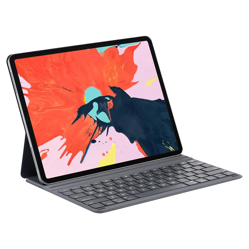 SK-1039 For iPad Pro 12.9 (2022) / (2021) / (2020) / (2018) Magnetic Tablet Leather Case Bluetooth-compatible Keyboard - 5
