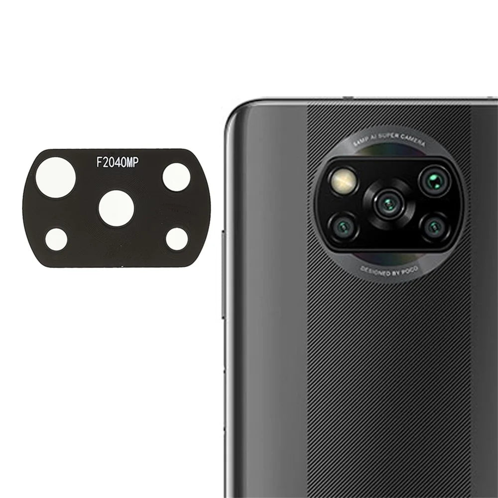 OEM Rear Back Camera Glass Lens Part for Xiaomi Poco X3 / X3 NFC / X3 Pro (MZB07Z0IN, MZB07Z1IN, MZB07Z2IN, MZB07Z3IN, MZB07Z4IN, MZB9965IN, M2007J20CI) - 1