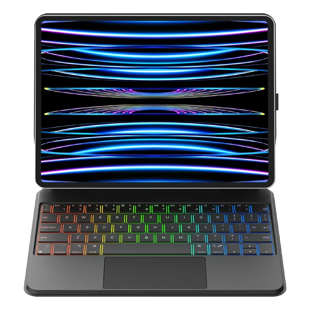 C109 Floating Magnetic Keyboard Case for iPad Air 11 (2024) / Air (2020) / Air (2022) / iPad Pro 11 (2022) / (2021) / (2020) / (2018) with Backlit - 2
