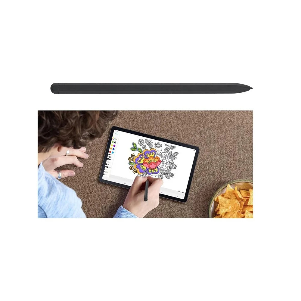 For Samsung Galaxy Tab S10 Series / Tab S9 Series Stylus Pressure Sensitive Pen with 5 Pen Tips (without Logo) - Dark Grey - 5