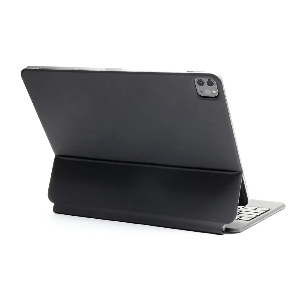 HB358 Magnetic Floating Bluetooth-compatible Keyboard Case with Backlit for iPad Air 13 (2026) / (2025) / (2024) / iPad Pro 12.9 (2022) / (2021) / (2020) / (2018) - Black - 2