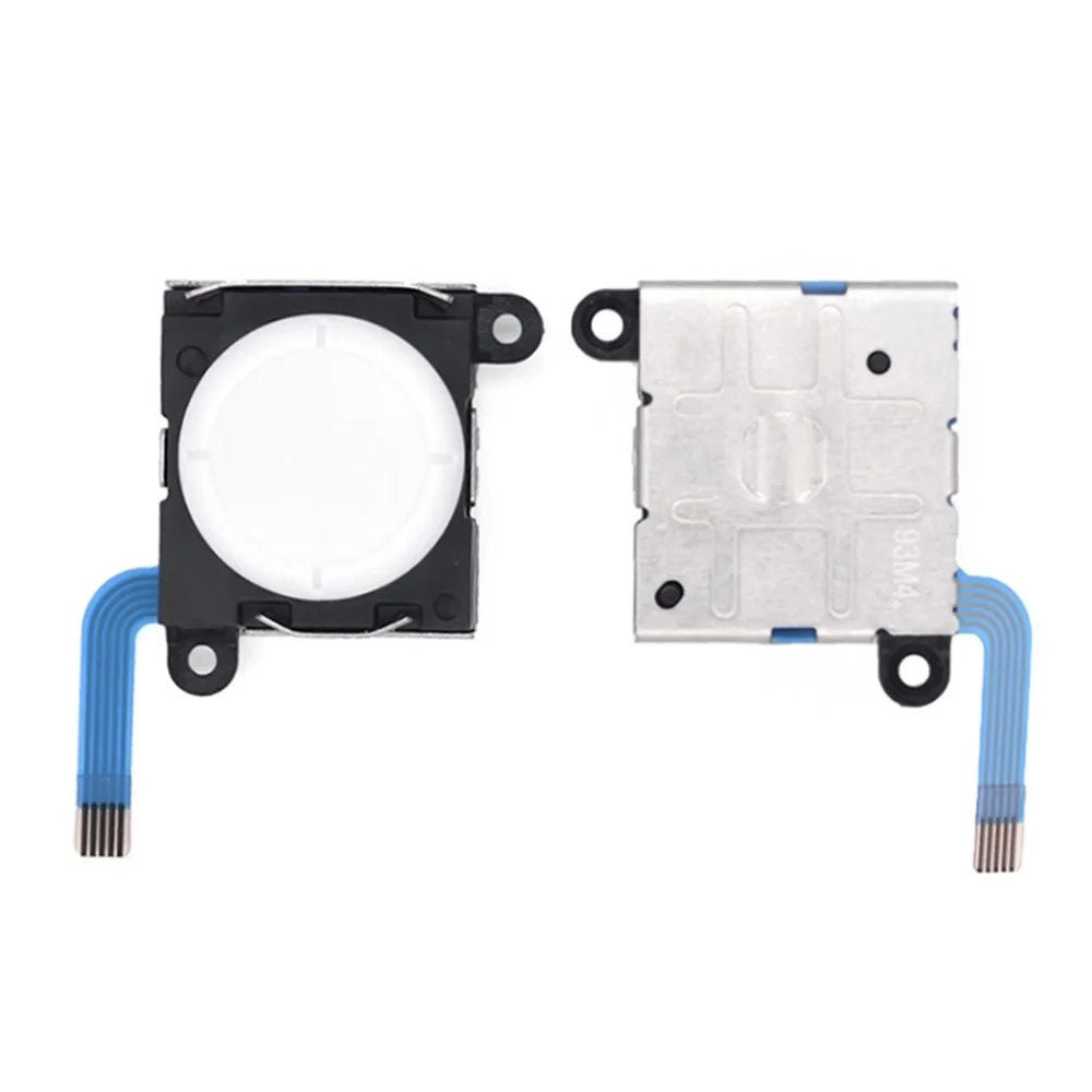 For Nintendo Switch / Switch Lite OEM Joystick Thumbstick Analog Stick Replacement Module (Without Logo) - White - 1
