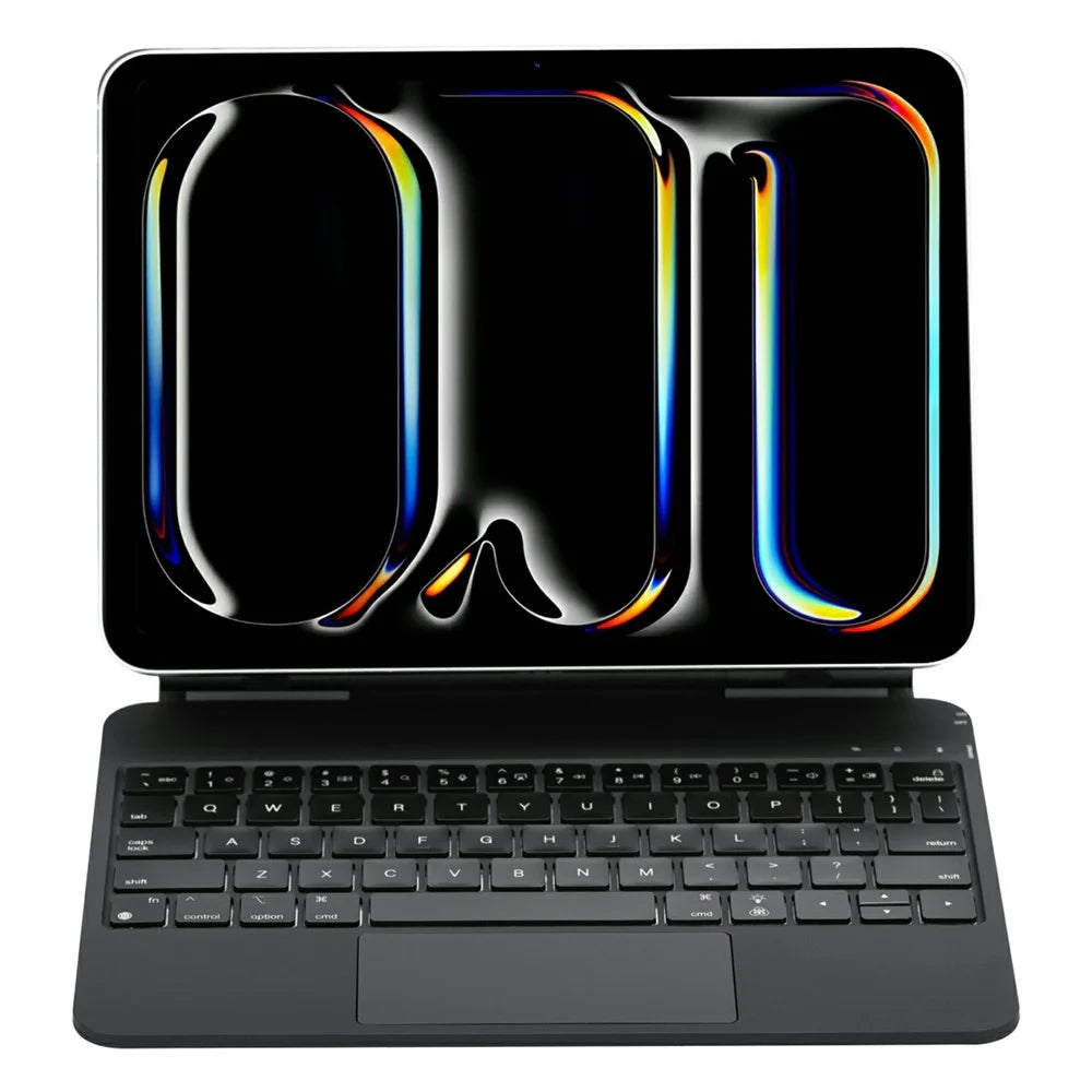 Y7 Keyboard Case for iPad Air 11 (2026) / (2025) / (2024) / iPad Air (2022) / (2020) / iPad Pro 11 (2022) / (2021) / (2020) / (2018) Bluetooth-compatible Backlit Keyboard - Black - 4