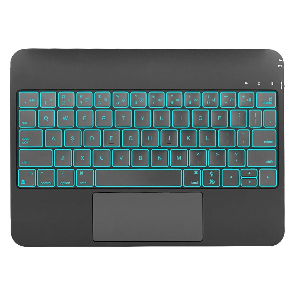 Y7 Keyboard Case for iPad Air 11 (2026) / (2025) / (2024) / iPad Air (2022) / (2020) / iPad Pro 11 (2022) / (2021) / (2020) / (2018) Bluetooth-compatible Backlit Keyboard - Black - 6