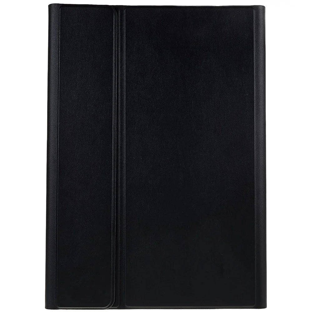 For Samsung Galaxy Tab S7+ T970 / S7 FE T730 T733 / S8+ PU Leather Stand with Backlight Magnetic Detachable Bluetooth-compatible Keyboard - Black - 5