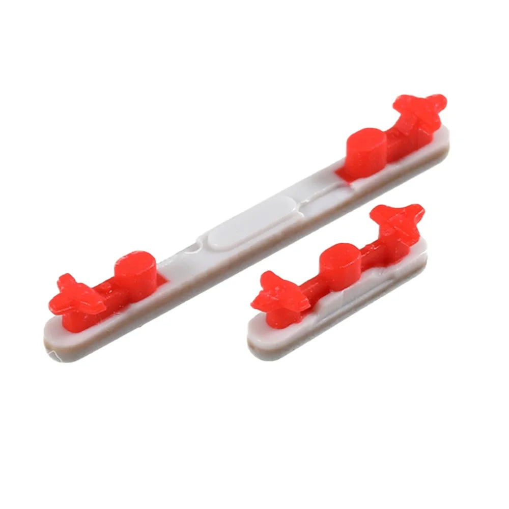 For Huawei P30 Lite Power On / Off and Volume Side Buttons (without Logo) - White - 1