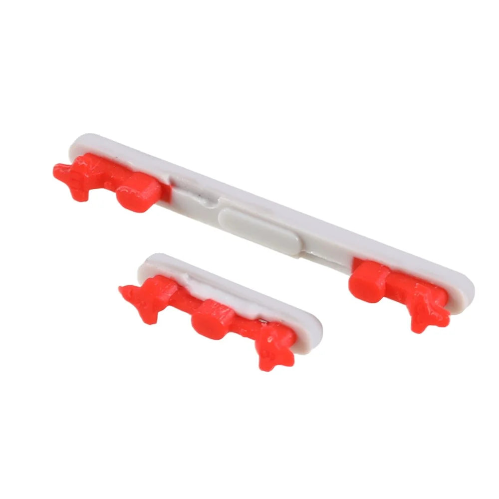 For Huawei P30 Lite Power On / Off and Volume Side Buttons (without Logo) - White - 2