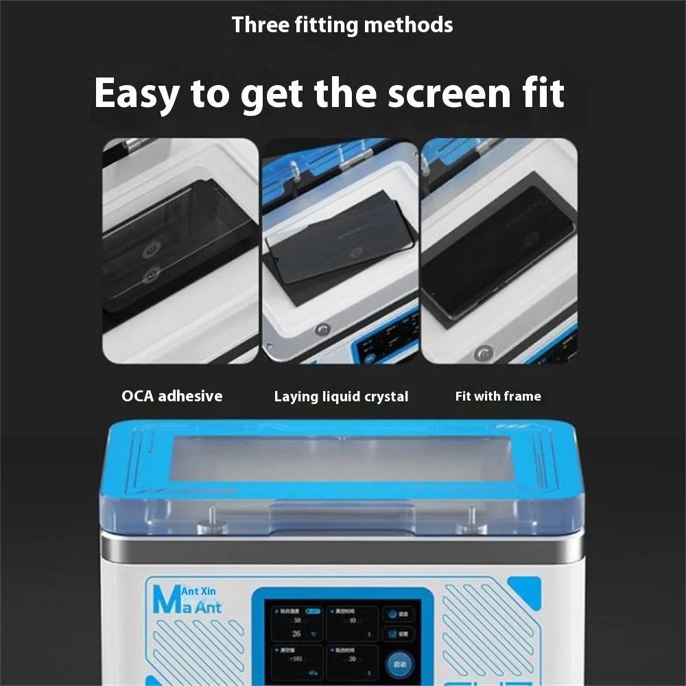 MAANT SU7 Mobile Phone Repair Tool Curved Screen Pressure Bonding Bubble Removal Machine - EU Plug - 3
