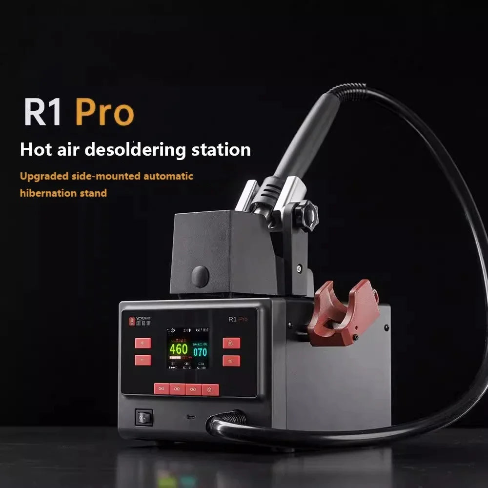 YCS R1 Pro HD Color Screen Hot Air Desoldering Station with Three Heating Modes - EU Plug - 2