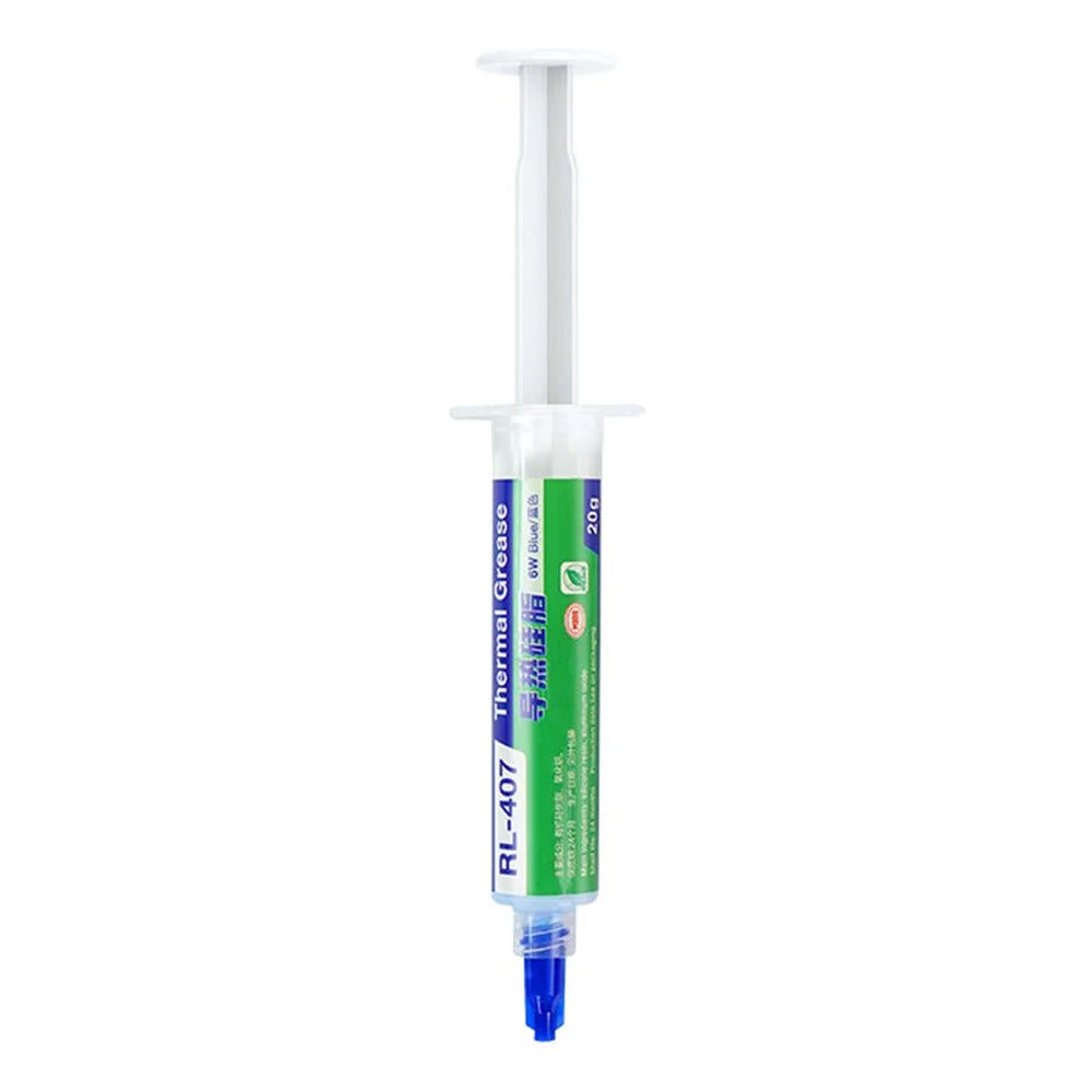 RELIFE RL-407 Thermal Silicone Heat Sink Paste High Efficiency Cooling for CPU / GPU / Electronic Devices - Blue - 1