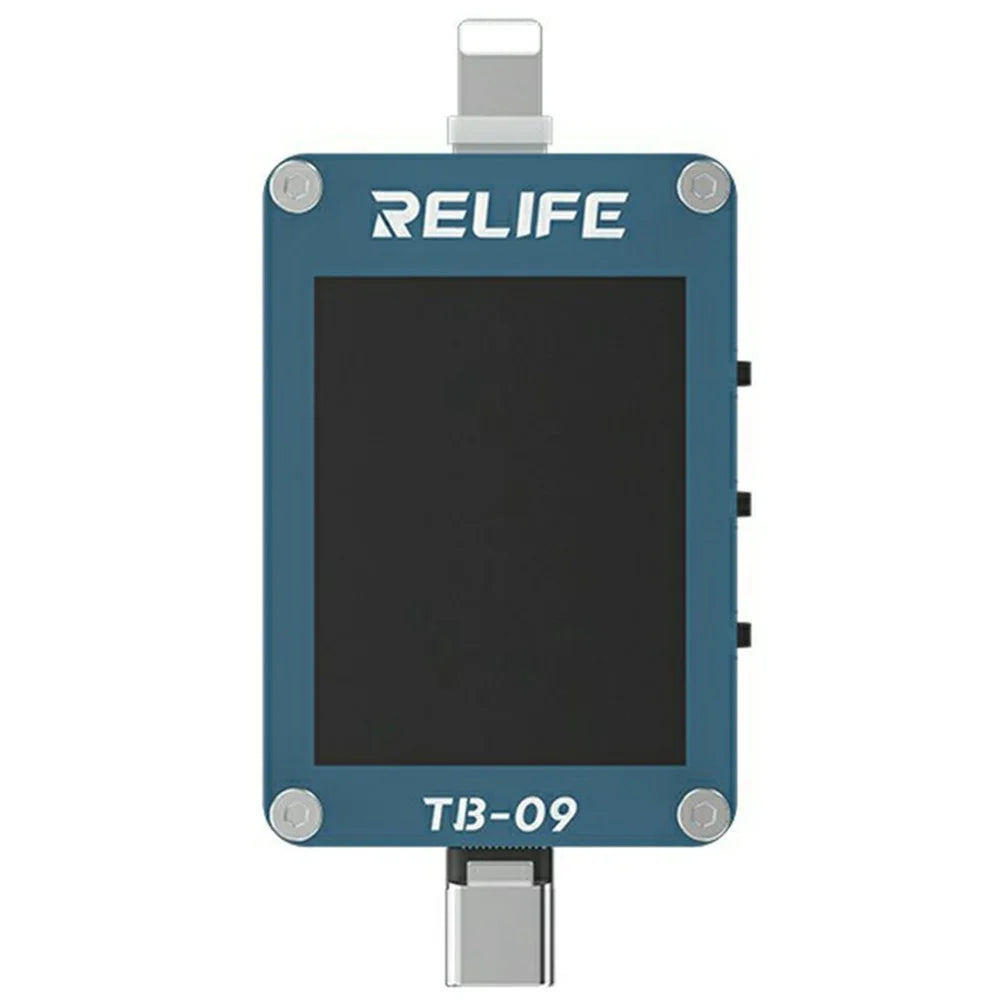 RELIFE TB-09 For iPhone / Android Intelligent Charging Port Tester HD Display Auto Detection Tool - 7