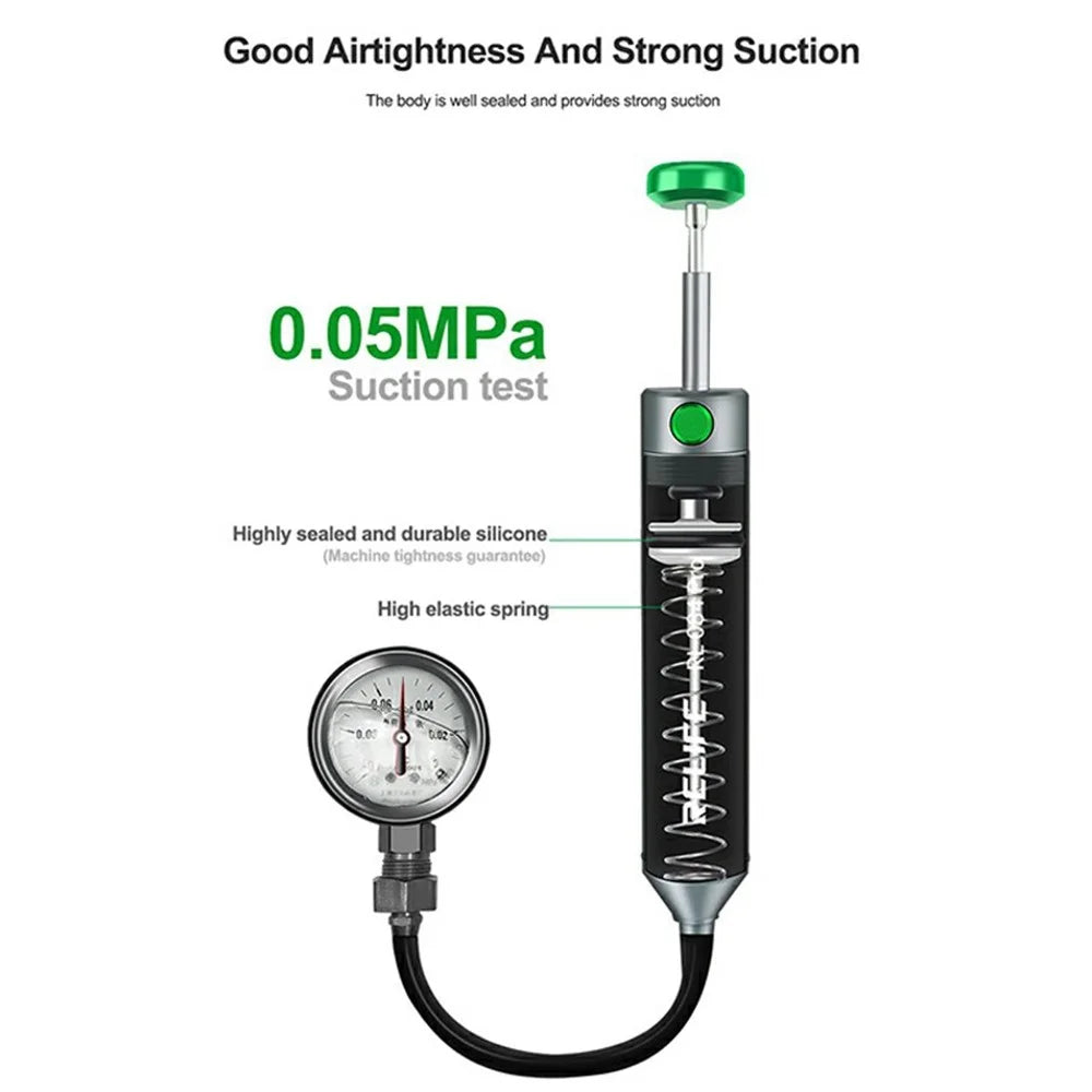 RELIFE RL-084 Pro Aluminum Alloy Desoldering Gun Strong Suction Automatic Rebound for Electronics Repair - 5