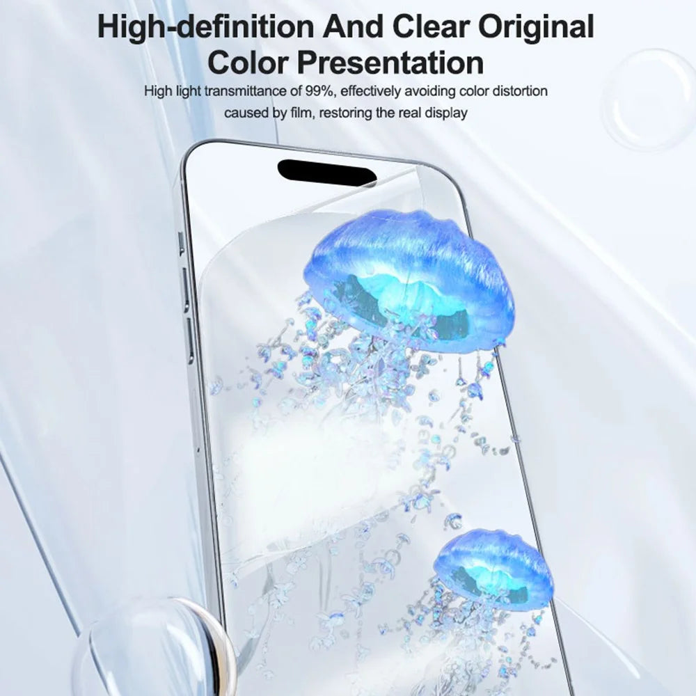 RELIFE GF-9 50Pcs HD TPU Hydrogel Film for Phones Under 7 Inches Screen Protector Full Coverage Sensitive Touch (No Code) - 5