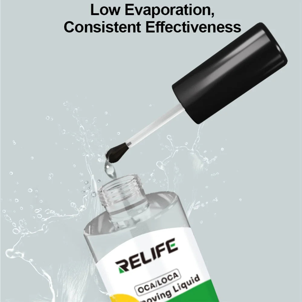 RELIFE RL-8333 20ML Non Damaging LCD Repair Adhesive Remover for OCA / LOCA - 3