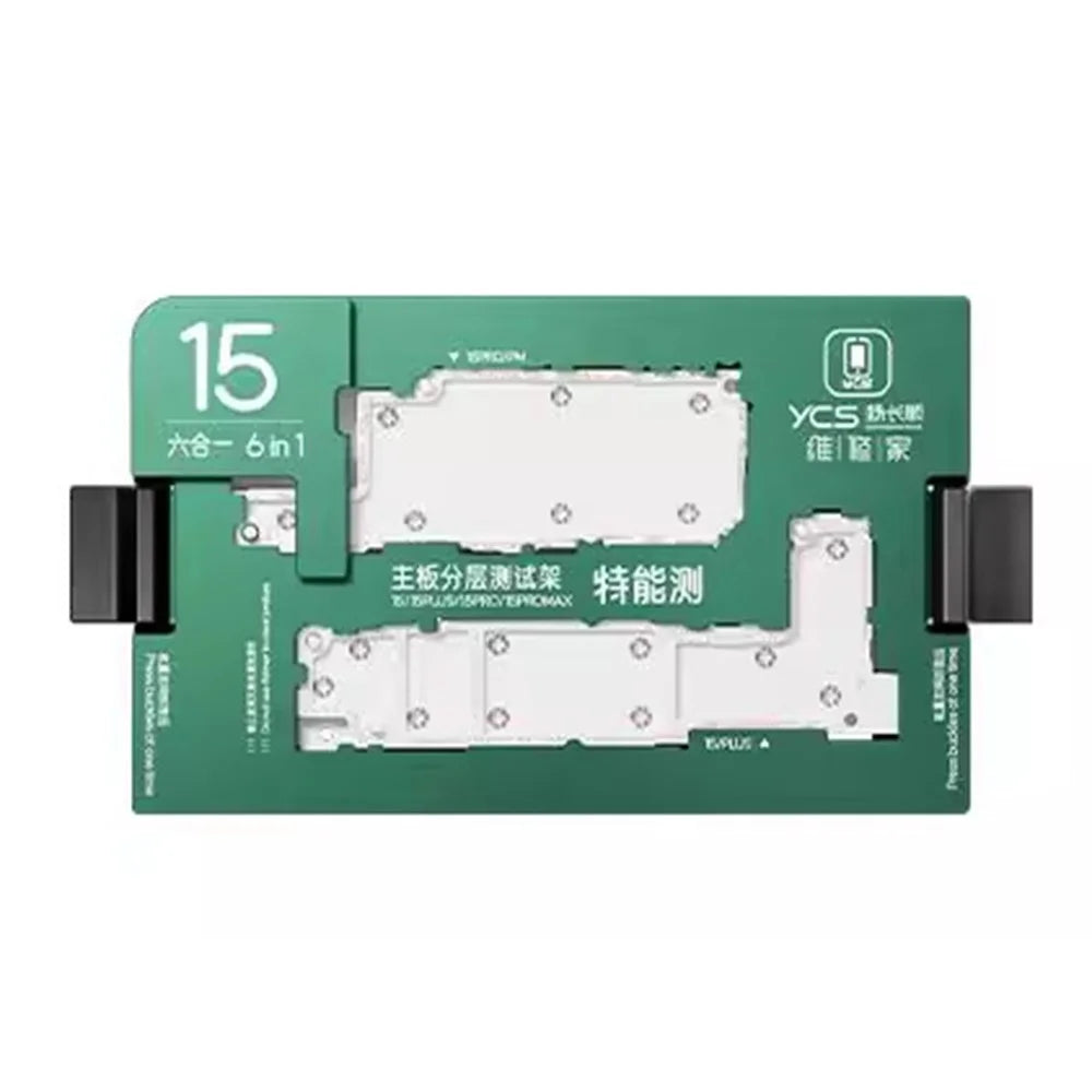 YCS Motherboard Layered Test Fixture Beryllium Copper Spring Probe For iPhone 15 / 15 Plus / 15 Pro / 15 Pro Max - 1