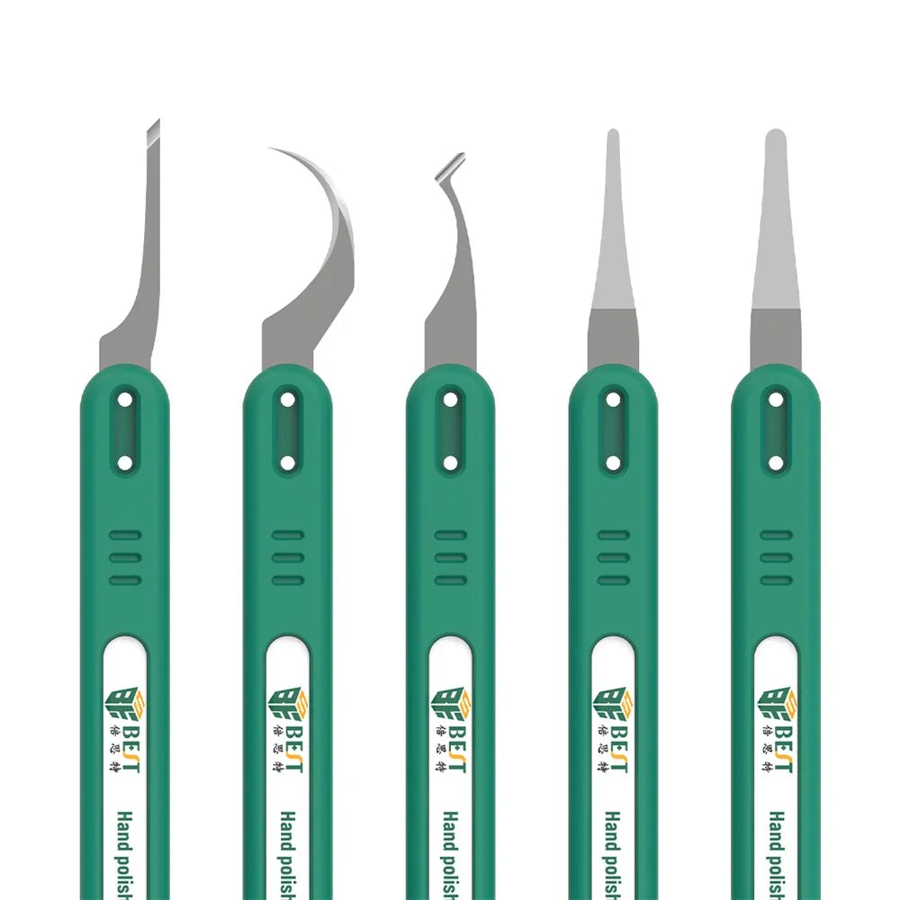 BEST BST-145 5Pcs Multi-Functional Hand-Polished Blade Set Heat-Resistant Integrated Remover Knife Repair Tool Kit - 3