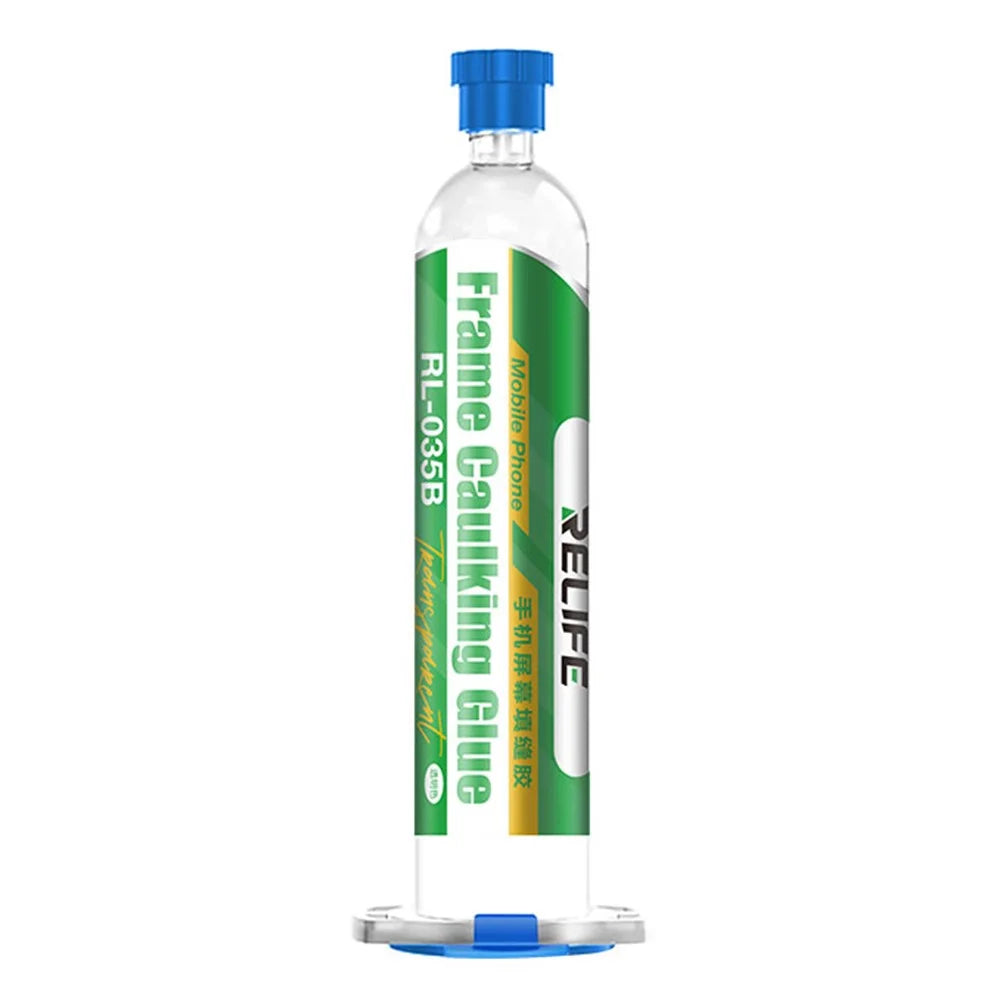 RELIFE RL-035B 30ml Screen Gap Filler for Curved Screen Phones Non-Corrosive Elastic Waterproof Seal Glue - Transparent - 1