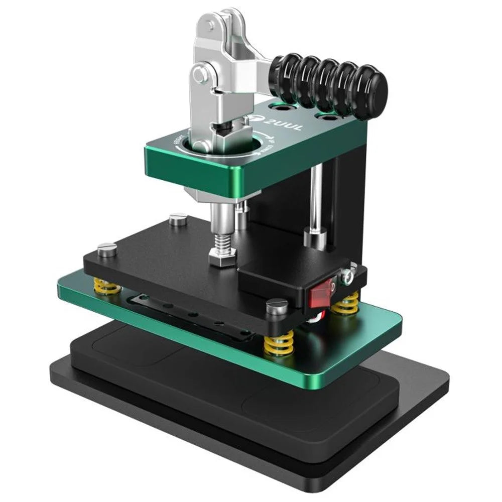 2UUL DA07 Mini Heating Press Station For iPhone Screen / Back Cover / Frame Repair Hot Pressing - EU Plug - 1
