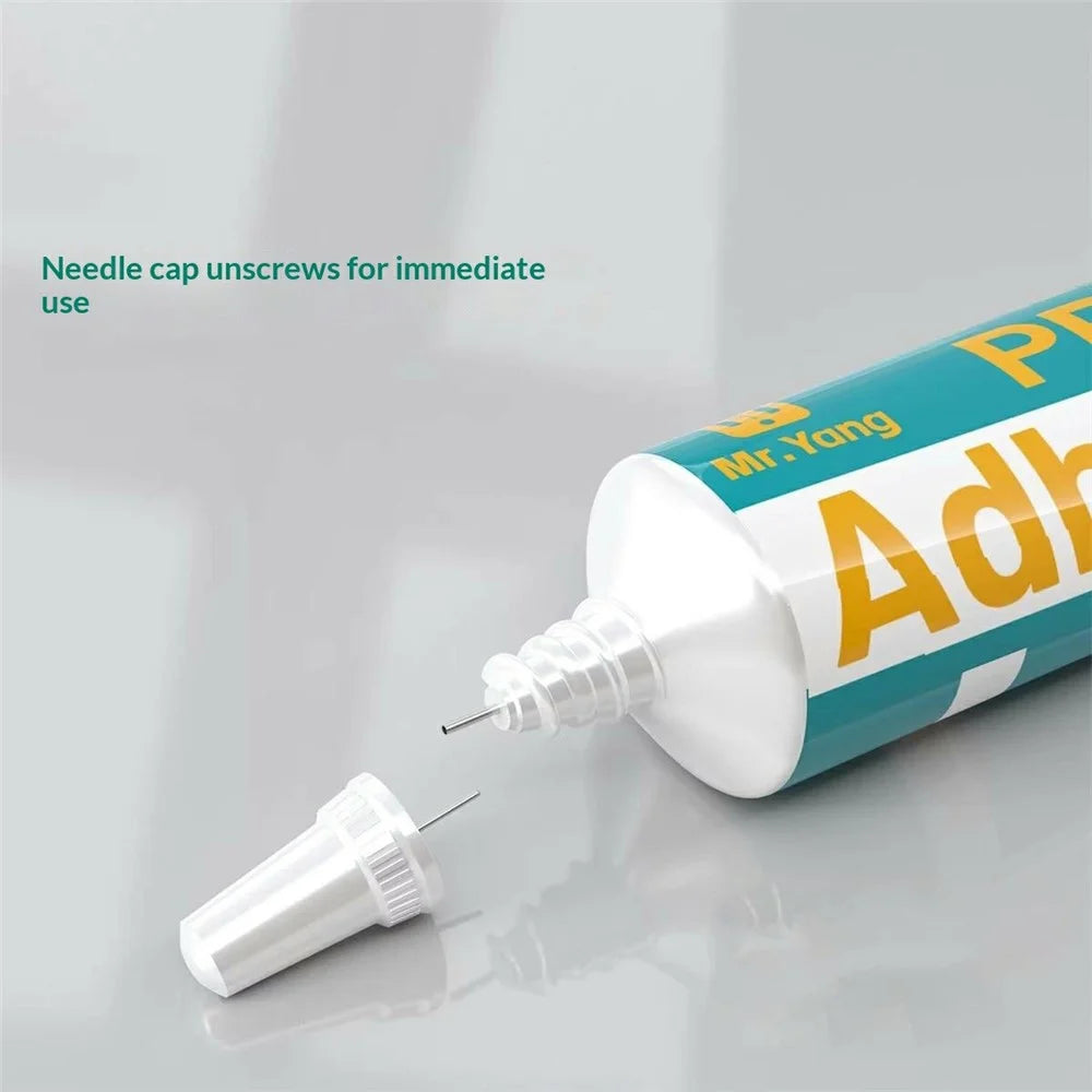 MY 50ML Phone Repair Curing Adhesive Fast Bonding Strong Adhesion For Mobile Frame / Stand / Back Cover - MY-J01T Transparent - 4