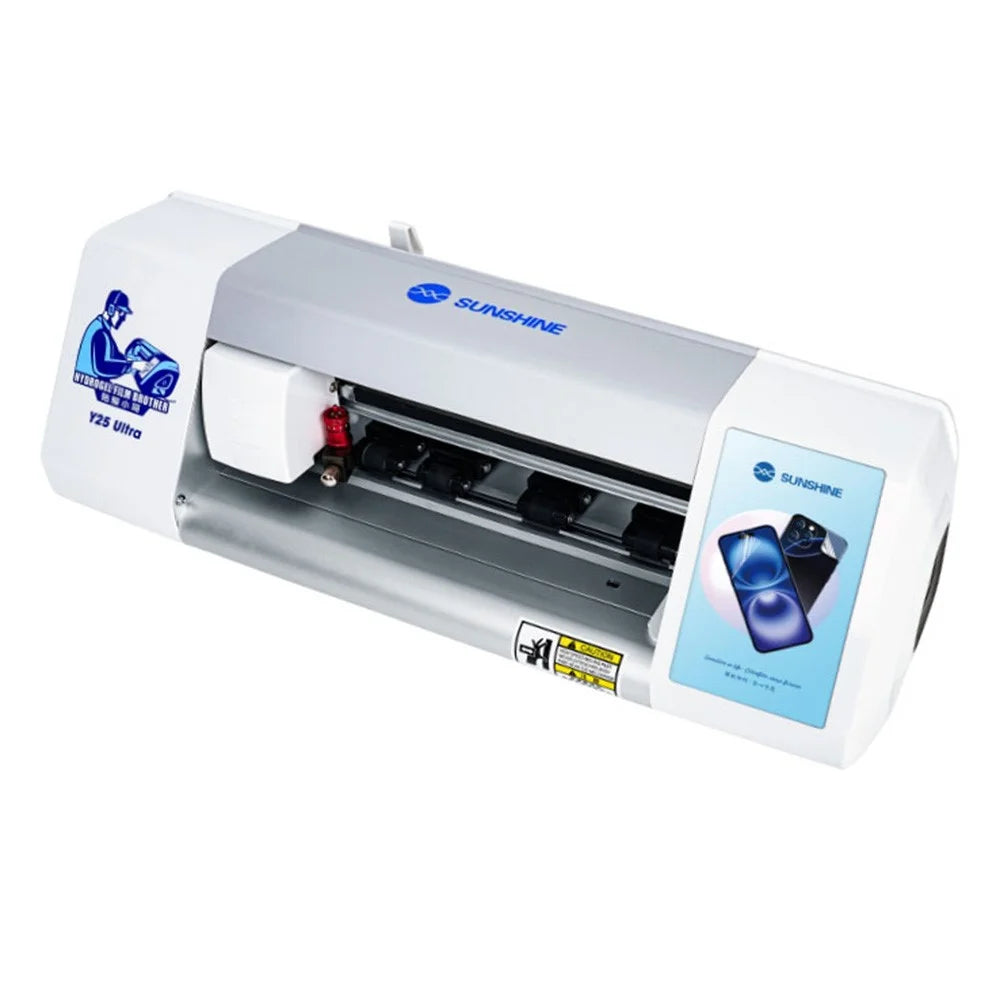 SUNSHINE Y25 Ultra Smart Film Cutting Machine WiFi / Bluetooth-compatible 12.9 Inch Automatic Screen Protector Cutter - EU Plug - 1