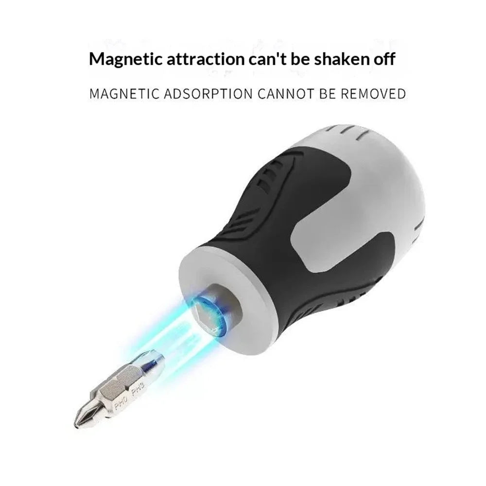 JIAFA 15 in 1 Dual Head Ratchet Screwdriver Set 14Pcs CRV Bits Magnetic Professional Repair Tool - 3