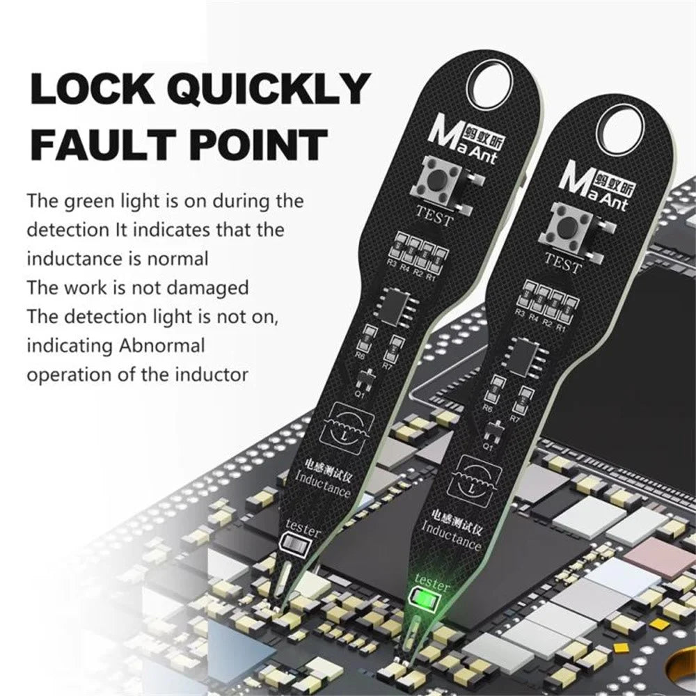 MAANT High Precision Electromagnetic Induction Tool Inductance Tester Fault Locator for PCB Circuit - 3