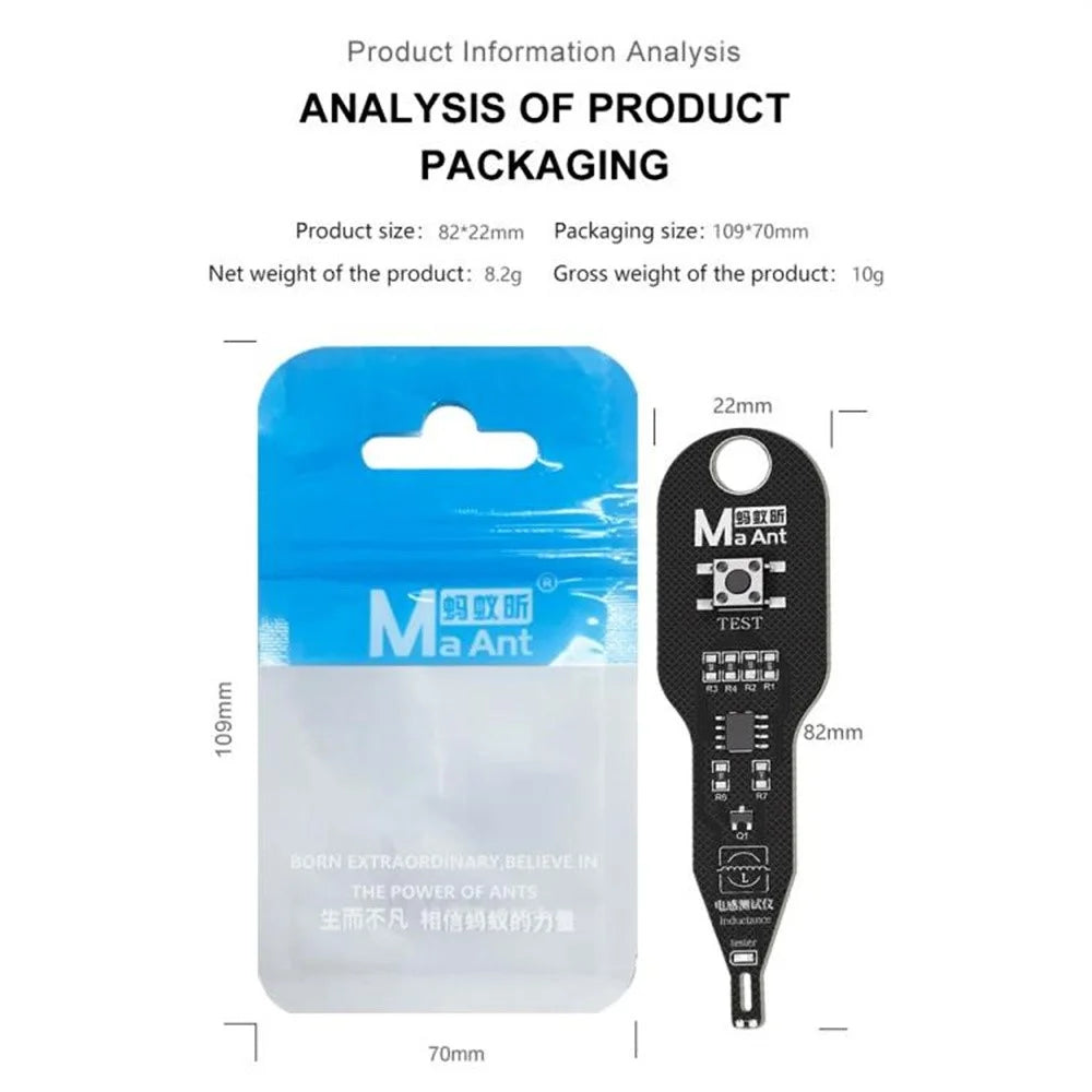 MAANT High Precision Electromagnetic Induction Tool Inductance Tester Fault Locator for PCB Circuit - 4