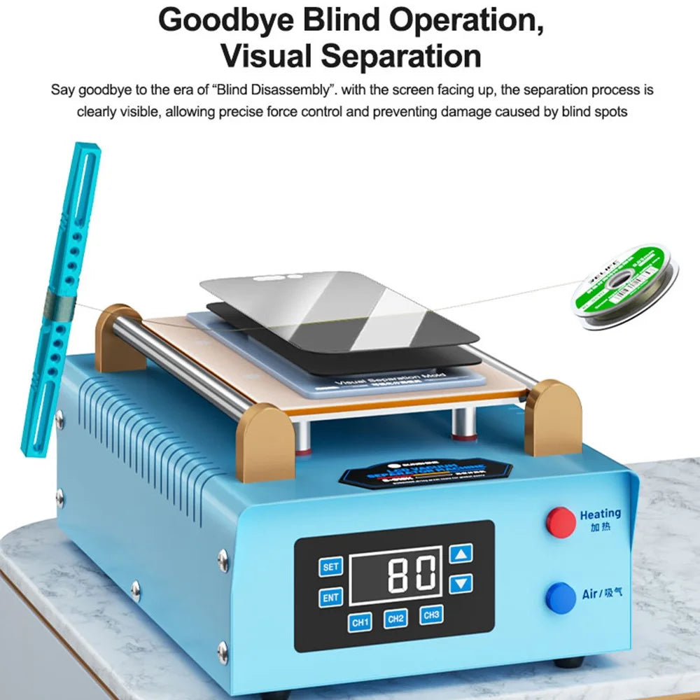 RELIFE TX5 Visual Separation Mold Screen Repair Tool for iPhone 12-17 / Android / HarmonyOS - 3