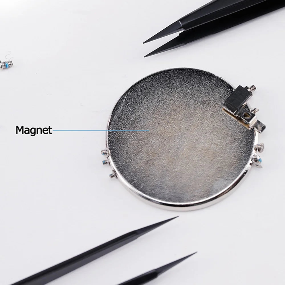 QIANLI INEEZY FX-03 0.15mm Fine Type Hand-polished Non-magnetic Precision Stainless Steel Tweezers for Jump Wire - 6