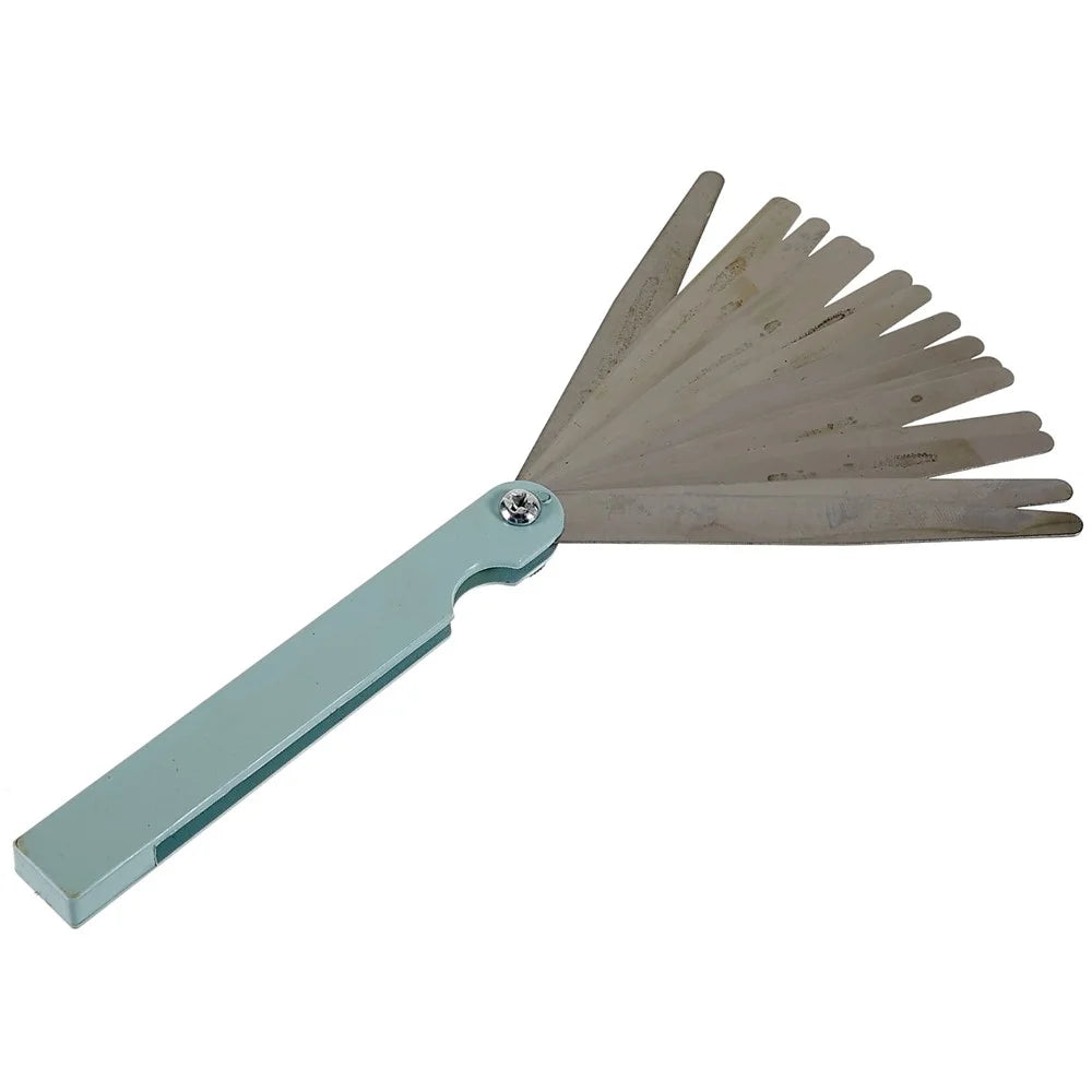 JING HUA 100B17 0.02mm-1mm 17 Blades Thickness Gap Metric Filler Feeler Gauge Measure Tool - 4