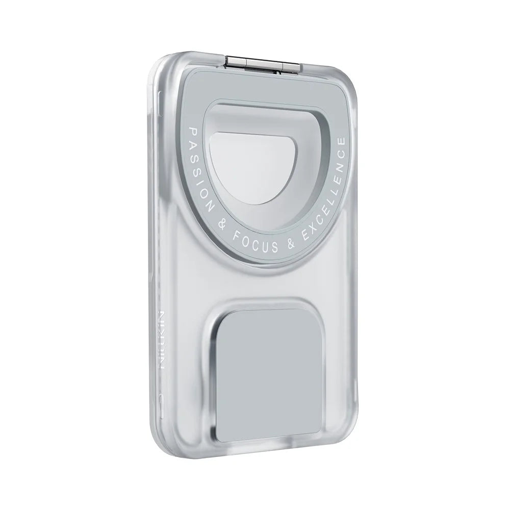 NILLKIN IceMate Magnetic Wallet Stand Card Holder BPA-Free Plant-Based Kickstand - Grey - 5