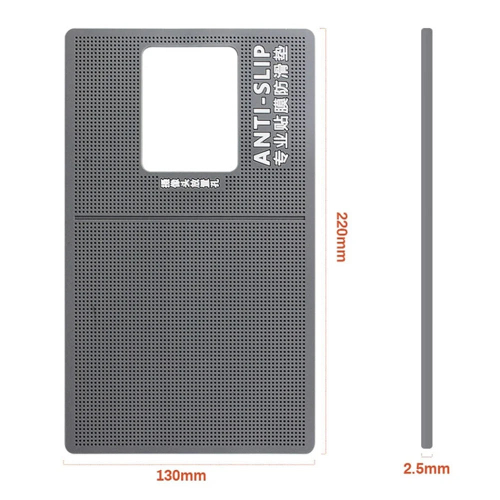 Anti-Slip Pad Sticky Gripping Pad Silicone Repair Maintenance Desk Mat for Cell Phone Repair Tools - 7