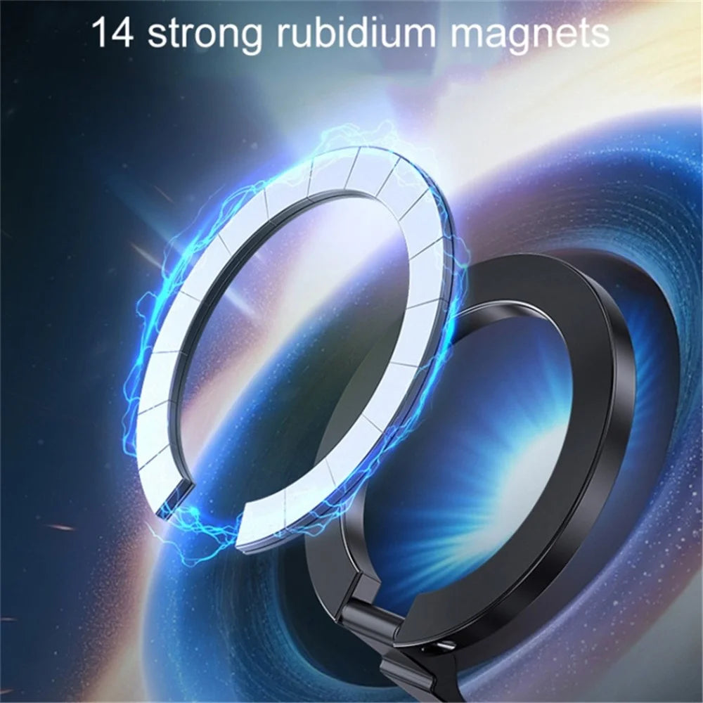 Car Mount Stable Clip-On Bottom Magnetic Phone Holder for Desk - 5